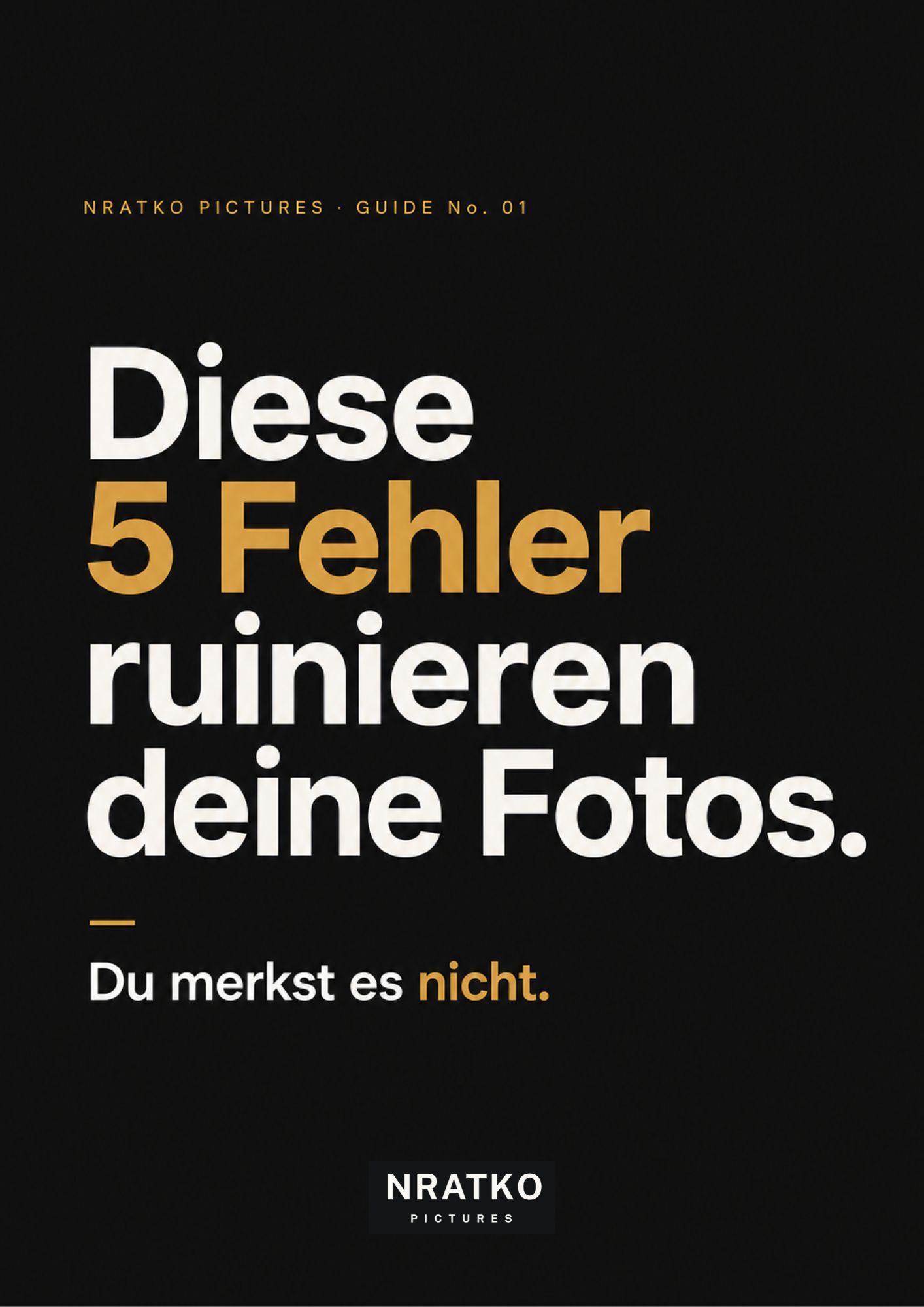 Guide No. 01 – NRATKO Pictures
